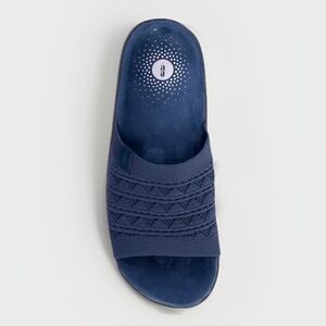 Revitalign Al Fresco Women's Size 8 Slide Sandals Lightweight Breathable Blue